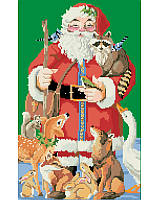 Santa spends some time with his animal friends, because sharing special moments is the very best gift of all!

