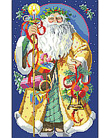 With a long staff and small presents in his hand, Santa travels around the world to share the season with the people and bring old world traditions home.
This Classic design makes an ideal Christmas gift for friends and family or anyone with an appreciation for holiday traditions around the world.