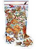 A Wild Life Christmas Stocking - PDF