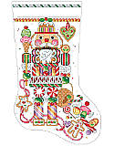 Candy Nutcracker Stocking - PDF