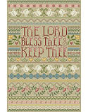 Inspirational Sampler - PDF: This timeless prayer, framed with dainty blossom borders, reflects the desire that everyone has for the health and happiness of their family. The bible sentiment of 'The Lord Bless Thee & Keep Thee' from Numbers 6:24 is a heartfelt statement of support and blessing for a loved one. The intricate style of this timeless piece by Sandy Orton will be sweet in your own home or given as a housewarming gift to a friend or family member.
