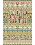 Inspirational Sampler - PDF: This timeless prayer, framed with dainty blossom borders, reflects the desire that everyone has for the health and happiness of their family. The bible sentiment of 'The Lord Bless Thee & Keep Thee' from Numbers 6:24 is a heartfelt statement of support and blessing for a loved one. The intricate style of this timeless piece by Sandy Orton will be sweet in your own home or given as a housewarming gift to a friend or family member.
