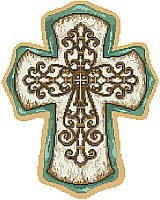 Add to your faith-based décor with this distressed, layered cross featuring a scrolling metal cross appliqué on the front. Green verdigris, oxidized metal and lot's of weathered wood, makes this a beautiful addition to any room. Give this thoughtful cross stitch for birthdays, religious occasions or just because you want to share the gift of love.
