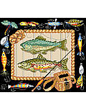 Catch of the Day - PDF: Make this adorable piece for the fisherman in your life!
