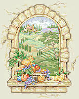 Kooler Design Studio Seven Species of Life - Chai - Cross Stitch