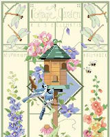 Kooler Design Studio Seven Species of Life - Chai - Cross Stitch